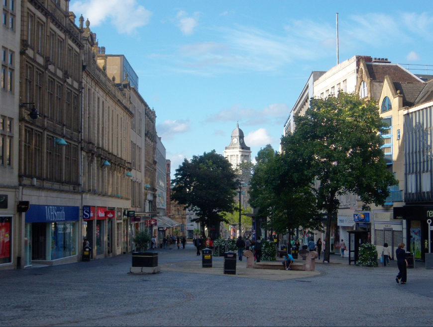 Sheffield’s Fargate undergoes £15.8 million makeover