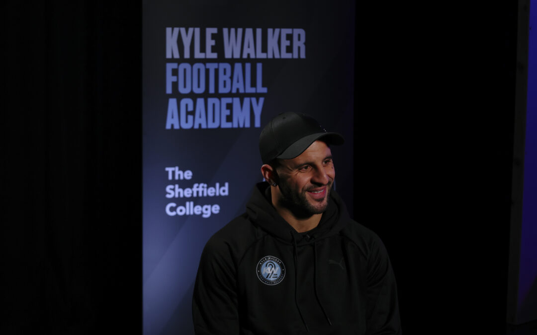 Manchester City and England star Kyle Walker launches  football academy in Sheffield