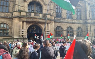 Hundreds gather in support of pro-Palestine petition