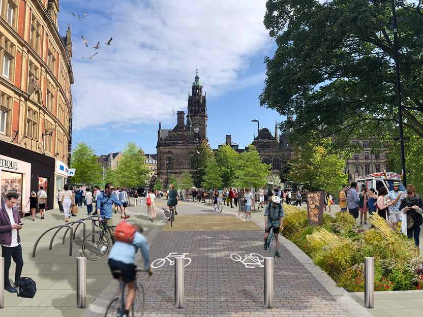 Questions raised over new plans for Sheffield City Centre