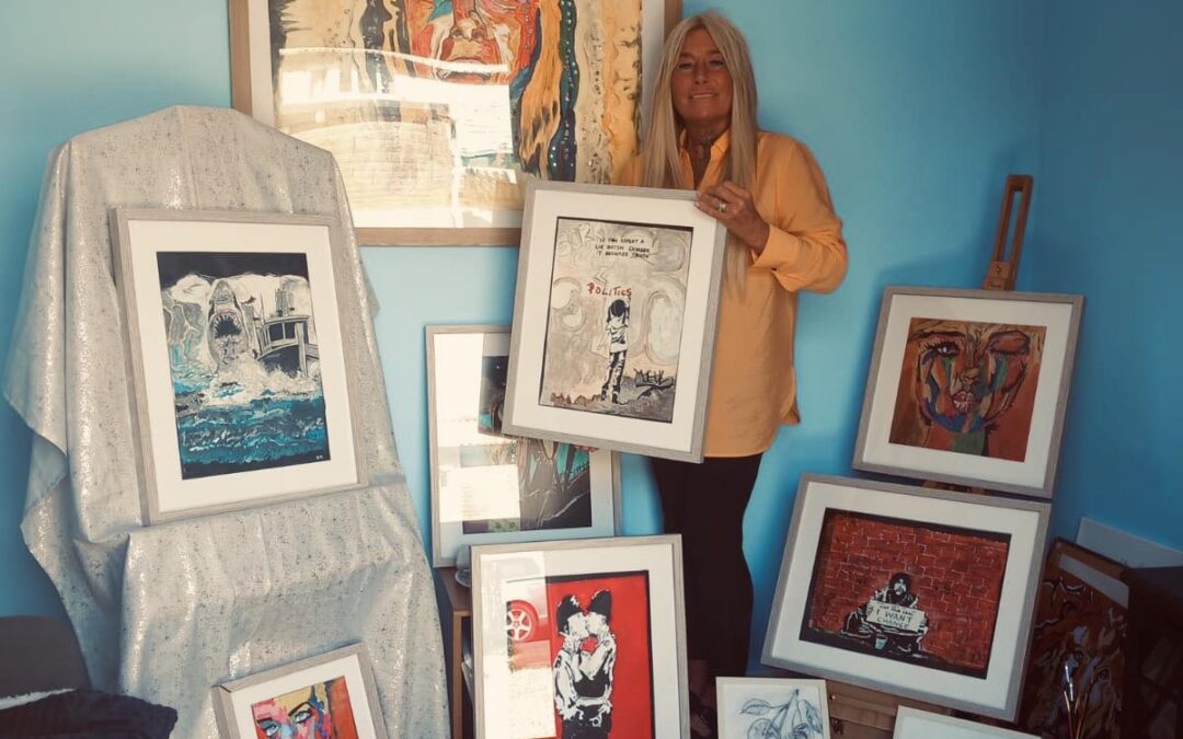 ‘The Barnsley Banksy’: Carlton resident tackles mental health with art