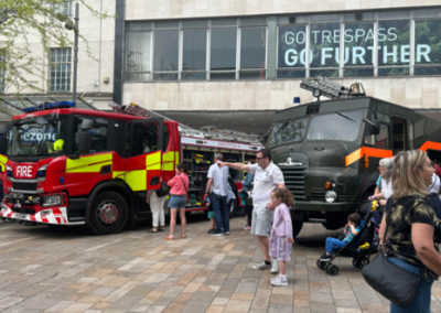 999 Family Fun Day in Sheffield raises awareness and promotes careers