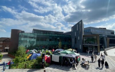 Wave of Pro-Palestinian demonstrations take place at Universities across the country