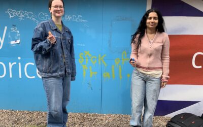 Sheffield Activism Group Challenging Street Harassment With Chalk Art