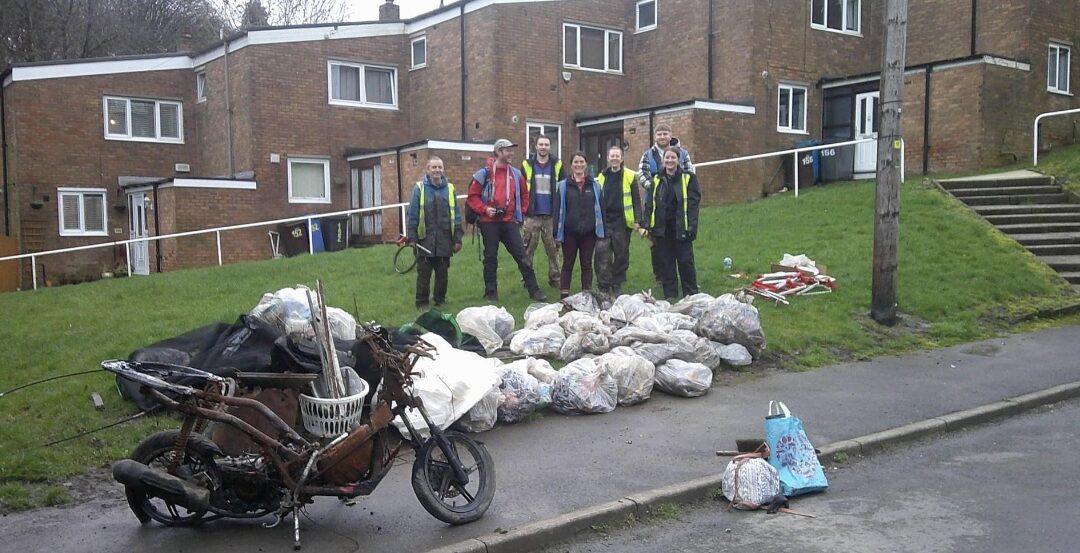 Community volunteers dedicated to keeping Sheffield litter free