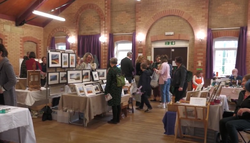 Watch: A new art fair “Art in Aisles” showcasing local talent alongside Open Up Sheffield