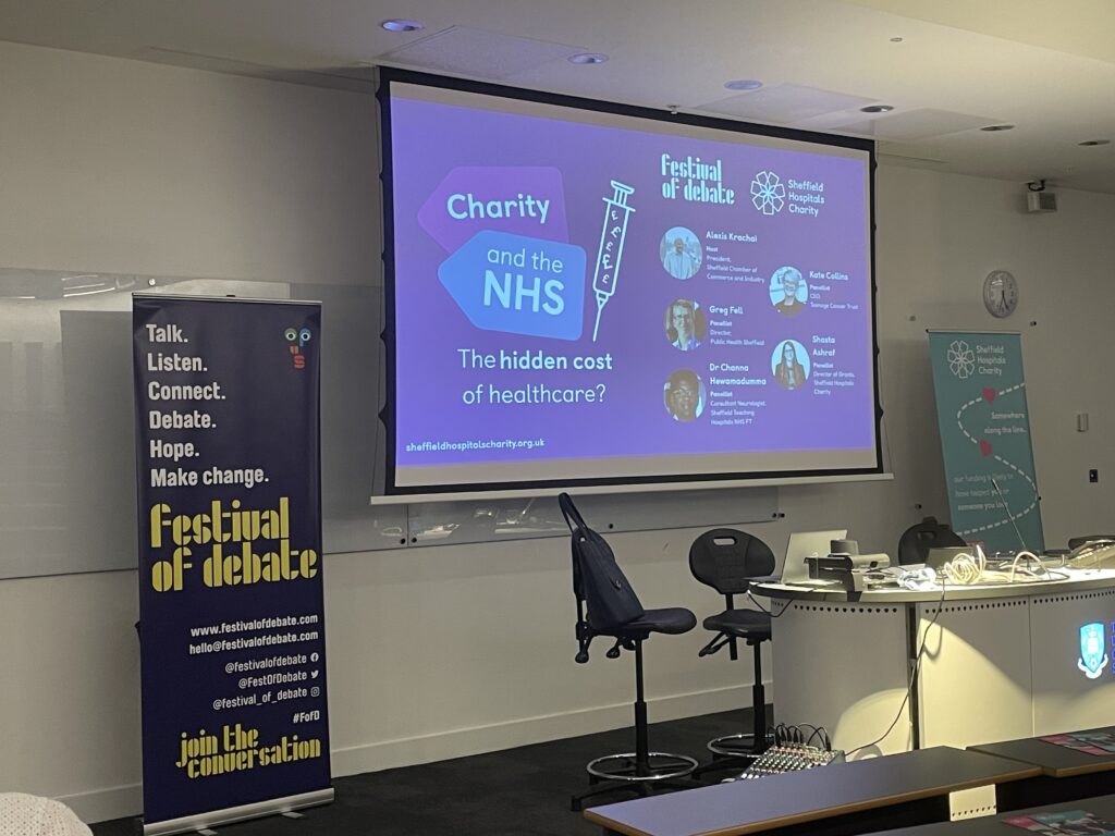 Festival of debate: Charity and the NHS: The Hidden Cost of Healthcare?