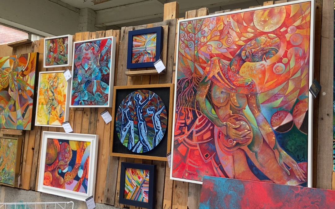 The annual Open Up art event has returned to Sheffield for its 25th year running.