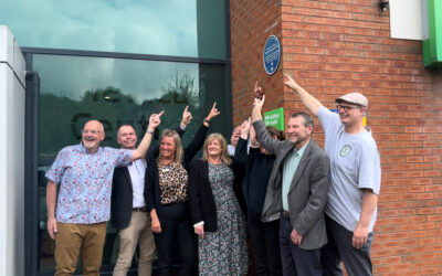 Watch: Plaque to celebrate ‘world’s first church football club’ unveiled in Sheffield gym carpark