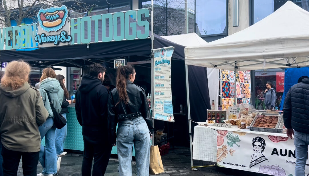 Watch: Market vendors say Sheffield is a hotspot for veganism