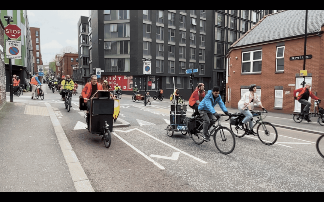 Watch: Cyclists call for action to make Sheffield city centre safer