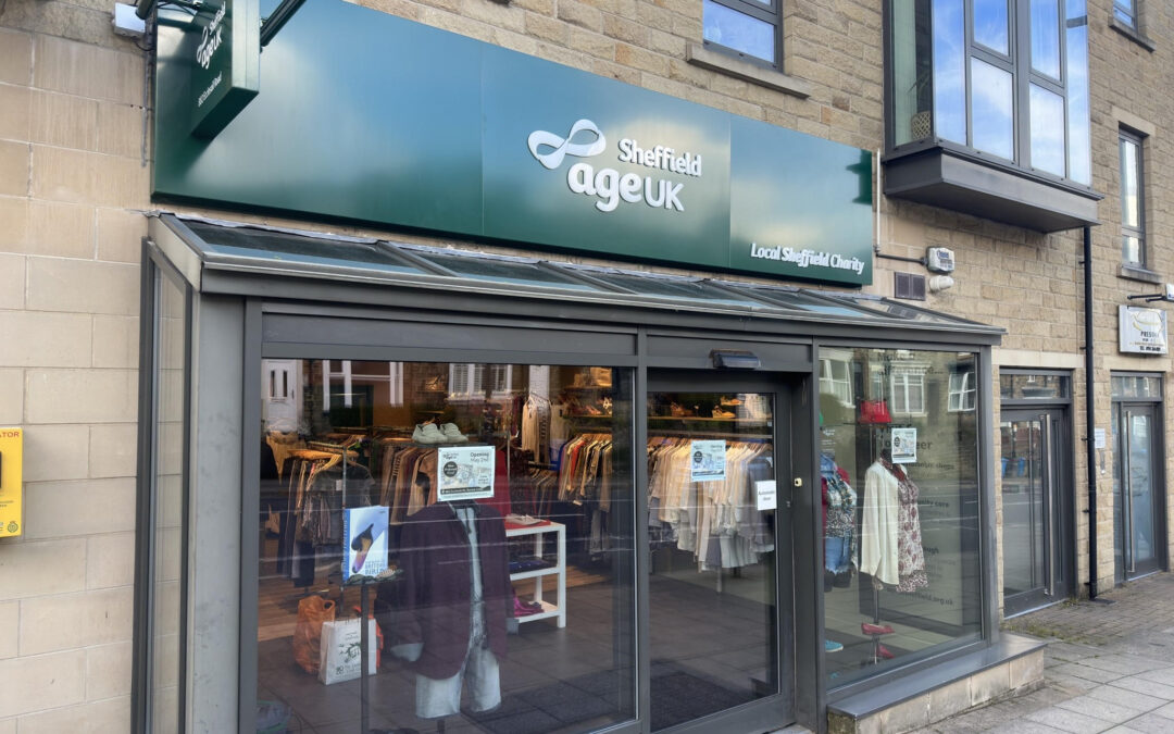 Age UK: Charity’s fourth shop opens in Sheffield