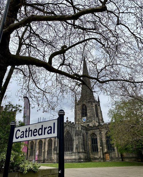 Volunteers at Sheffield Cathedral win royal award