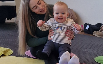 Easter themed baby musical party welcomes new mothers