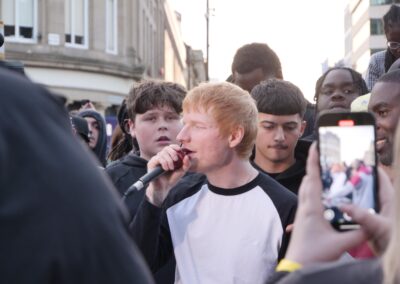 How a youth music charity performed with Ed Sheeran in Sheffield