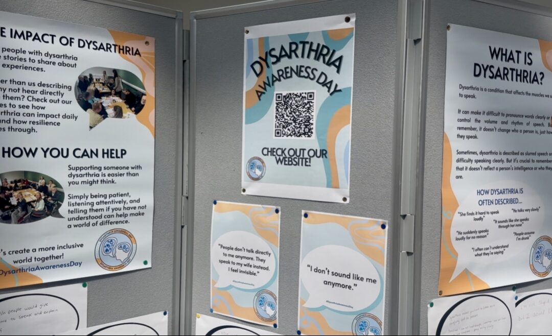 Sheffield’s second ever Dysarthria Awareness Day strives for education on motor speech disorders