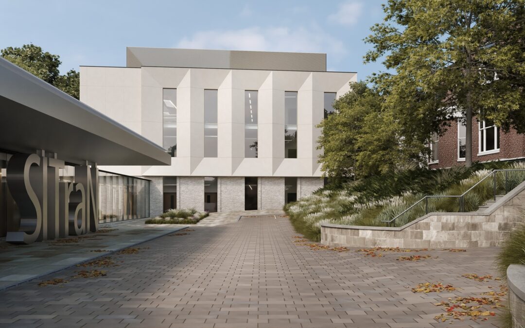 £16m neuroscience build begins as striking staff continue to highlight ongoing cuts