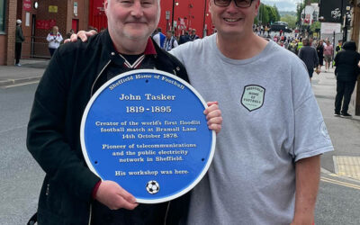 Blue plaque to honour engineer who brought floodlights to football