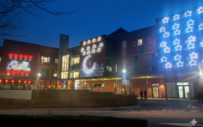 Sheffield Children’s Hospital lights up to Celebrate Ramadan & Lunar New Year