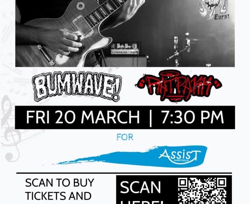 Charity gig at Shakespeare’s to raise funds for ASSIST Sheffield