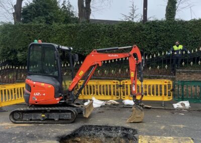 Sink hole forces road closure in Sheffield