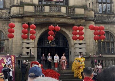 Thousands of people gathered for Sheffield’s biggest ever Lunar New Year celebrations