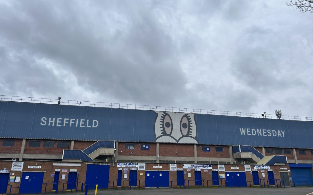 Outside Hillsborough Stadium