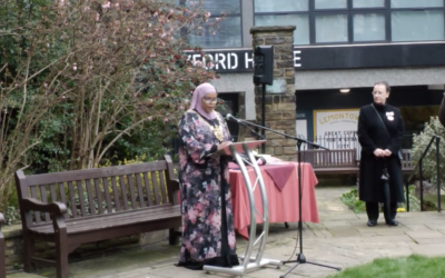 Watch: Sheffield marks COVID memorial day with heartfelt ceremony in the city centre