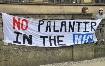 Anti-AI protesters pressure City Council against Palantir integration with NHS