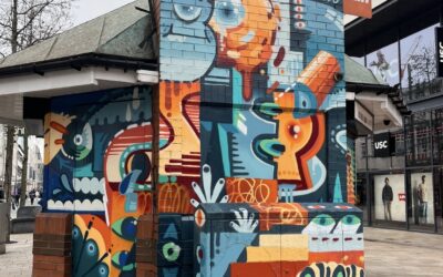 “I’m just getting started” Street artists assist Sheffield with regeneration through bright new pieces