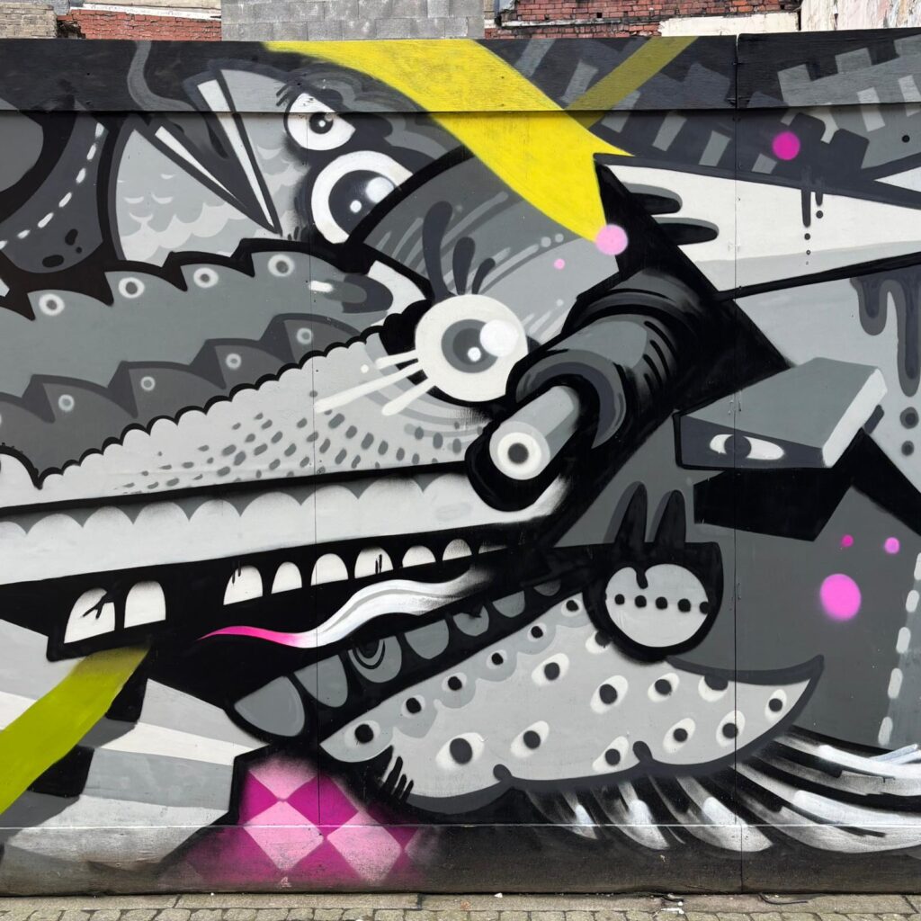 "Follow The Heart" on Fargate and Norfolk Row by RUOK