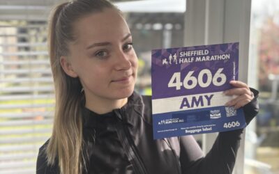 Aspiring Cancer Research scientist runs Sheffield Half Marathon in Support of Cancer Research UK