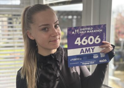 Aspiring Cancer Research scientist runs Sheffield Half Marathon in Support of Cancer Research UK