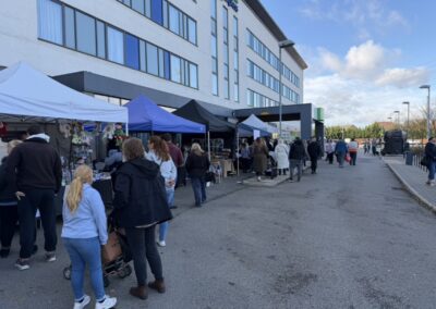 Markets being held to bring unity to small town in Rotherham