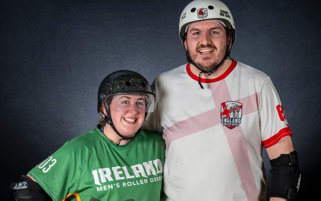 Zoe Graham and Anthony Graham at the Mens World Cup