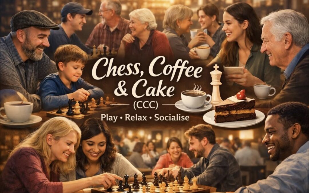 Chess, coffee and cake