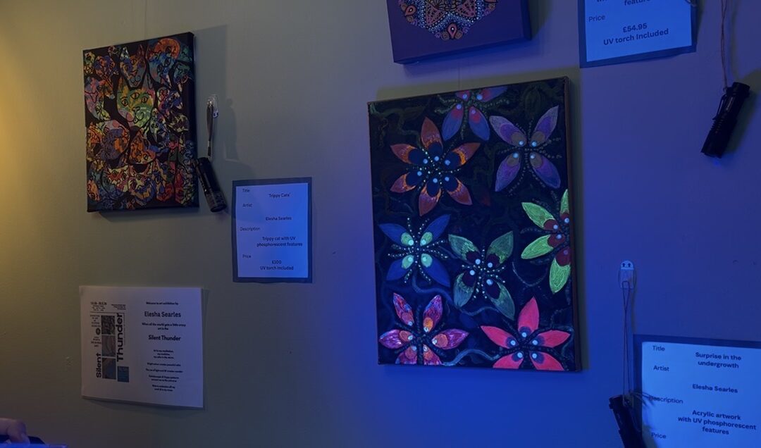 UV light paintings