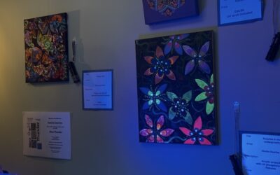 “Silent Thunder” Sheffield artist turns chaos into colour