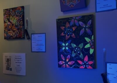“Silent Thunder” Sheffield artist turns chaos into colour