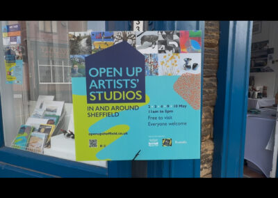 WATCH: Open Up Sheffield welcomes visitors into artists’ studios