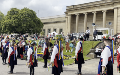 WATCH: Weston Park May Fayre draws thousands for Morris dancing group’s first public show