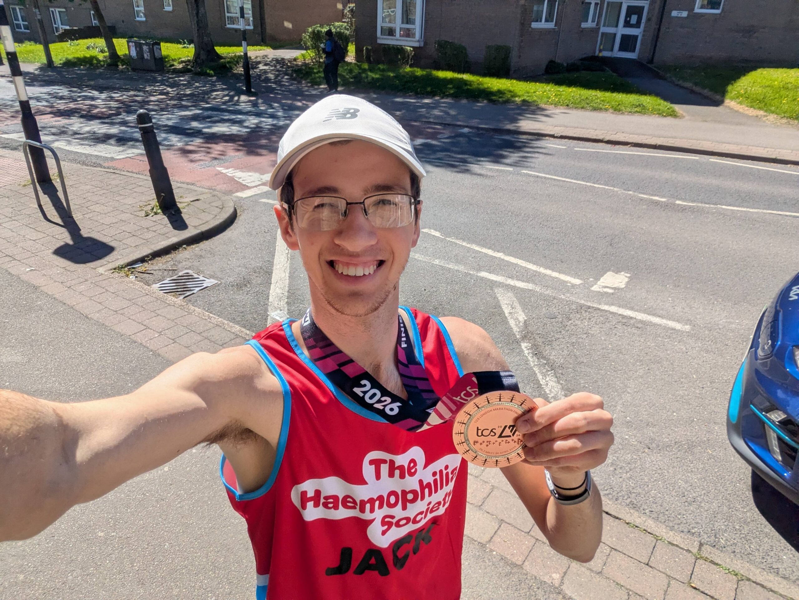Sheffield student believed to be fastest to run a marathon with a bleeding disorder