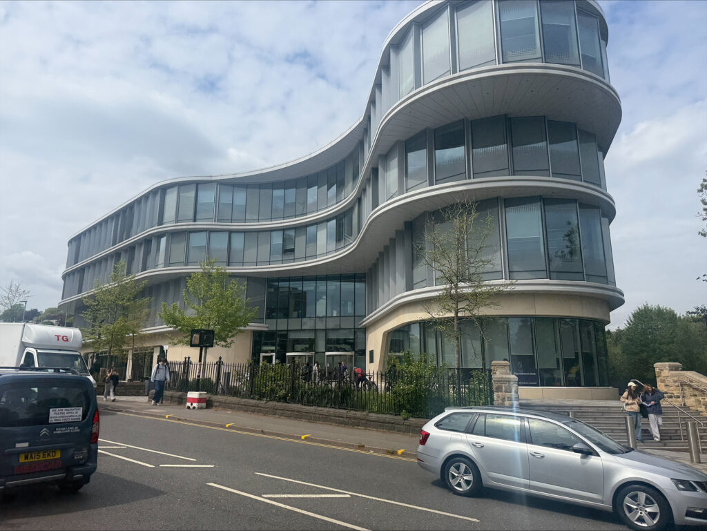 The Wave building at the University of Sheffield
