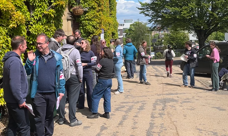 WATCH: Sheffield University and College Union ends their last day of strikes with large demonstration