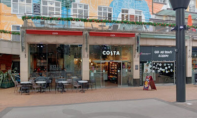 Major brands Starbucks and Costa Coffee to close down outlets in city centre